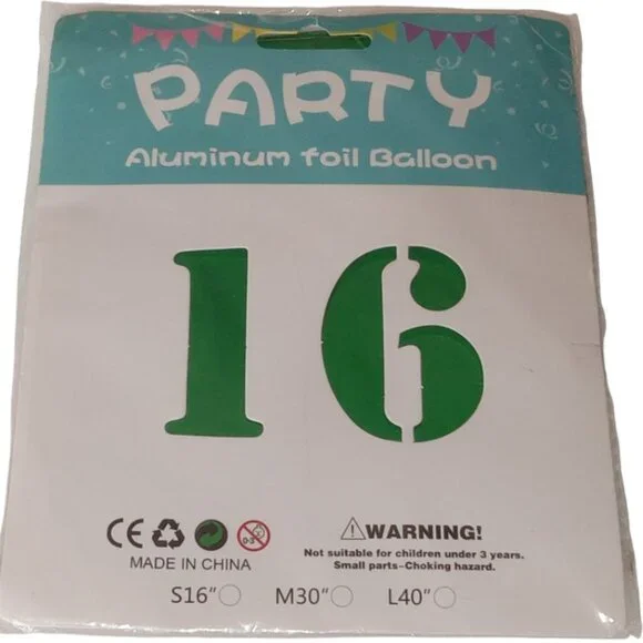 🎯 10 for $10 / Party Aluminum Foil Balloon 16  READ - Picture 9 of 9